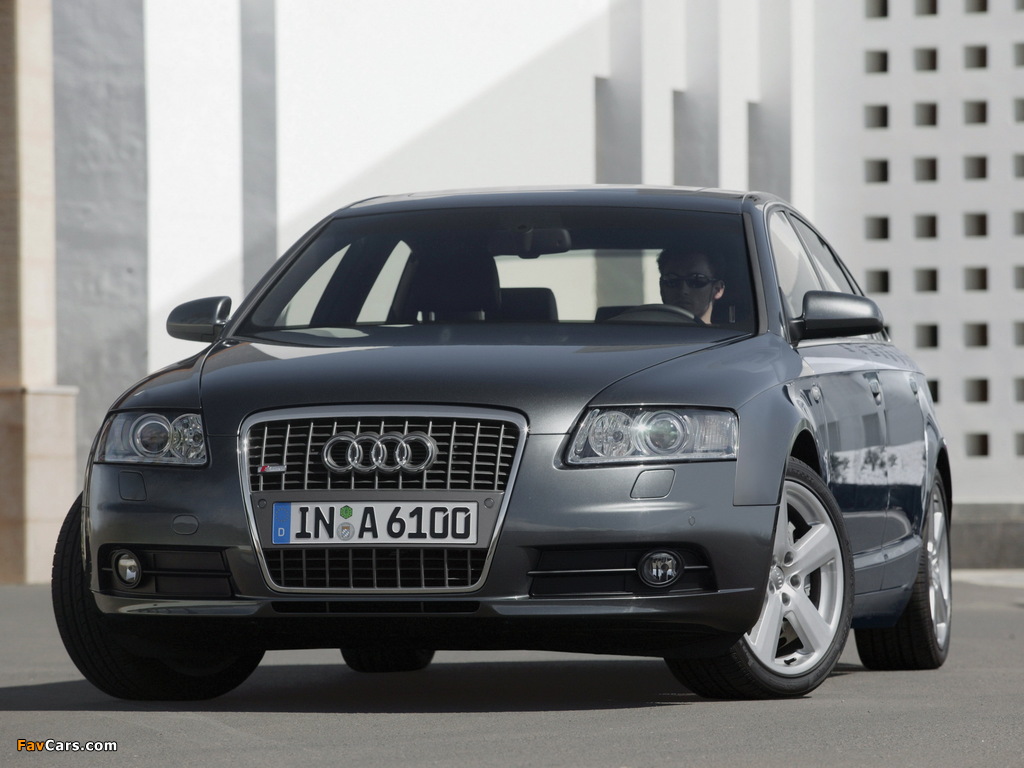Audi A6 4.2 quattro S-Line Sedan (4F,C6) 2005–08 pictures (1024 x 768)