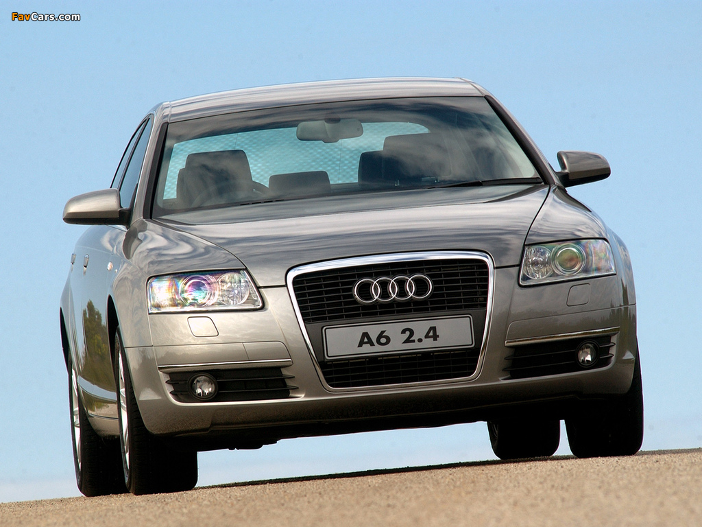 Audi A6 2.4 Sedan ZA-spec (4F,C6) 2005–08 wallpapers (1024 x 768)