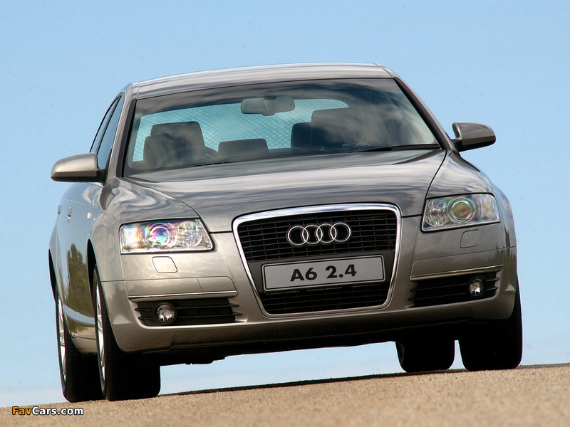 Audi A6 2.4 Sedan ZA-spec (4F,C6) 2005–08 wallpapers (800 x 600)