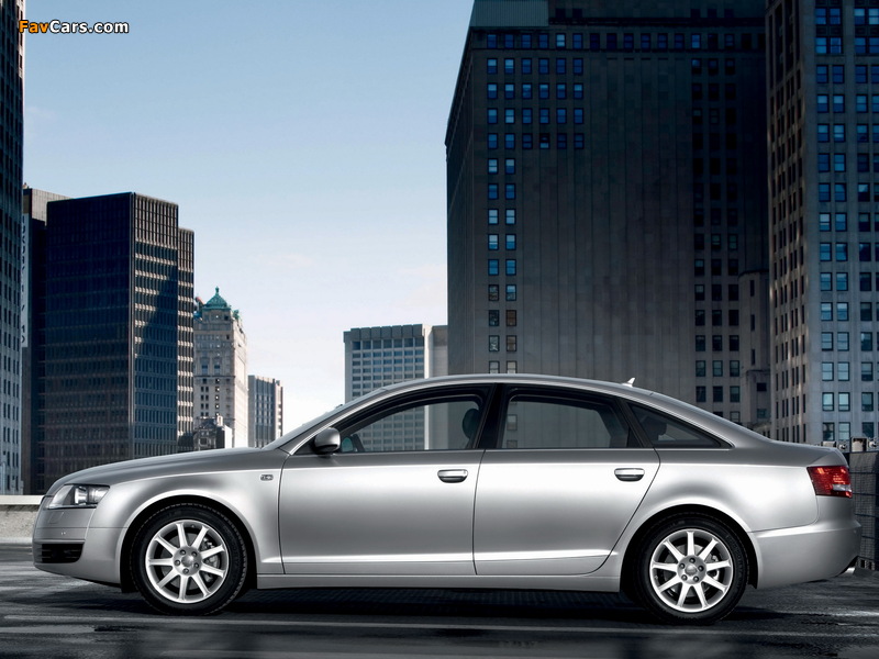 Audi A6 2.8 Sedan (4F,C6) 2005–08 wallpapers (800 x 600)