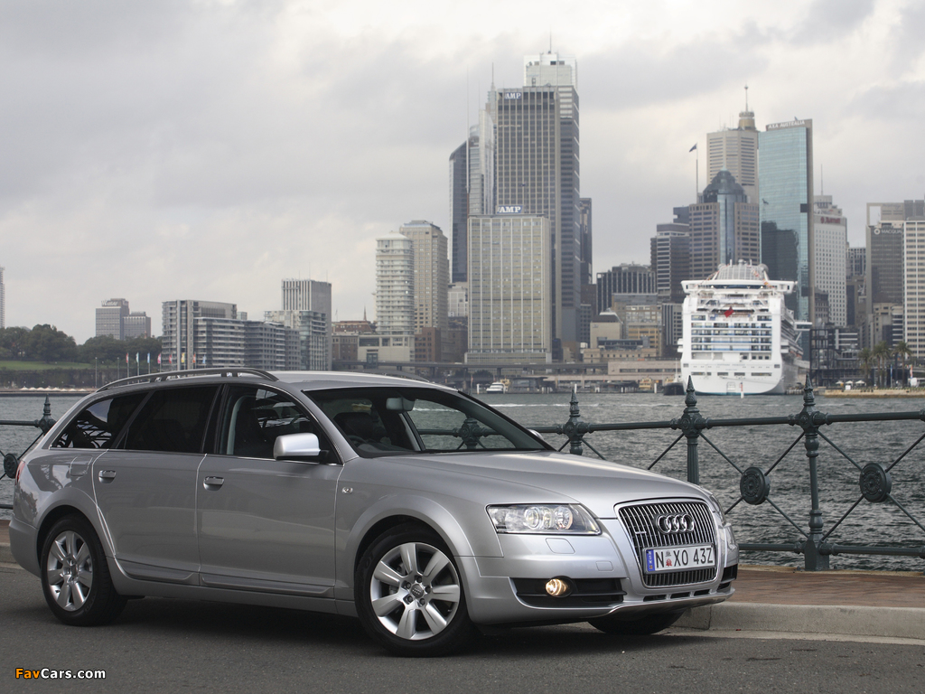 Audi A6 Allroad 3.0 TDI quattro AU-spec (4F,C6) 2007–08 images (1024 x 768)