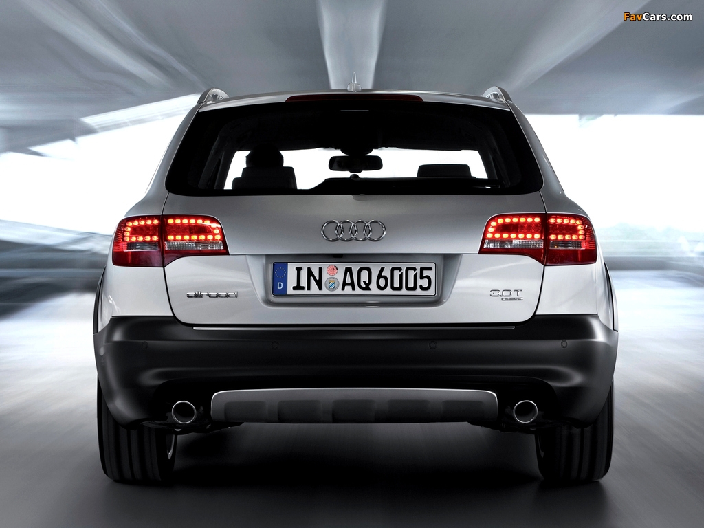 Audi A6 Allroad 3.0T quattro (4F,C6) 2008–11 pictures (1024 x 768)