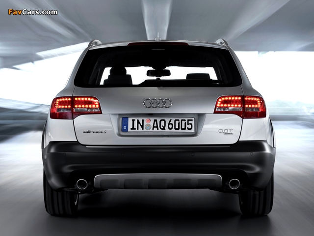Audi A6 Allroad 3.0T quattro (4F,C6) 2008–11 pictures (640 x 480)