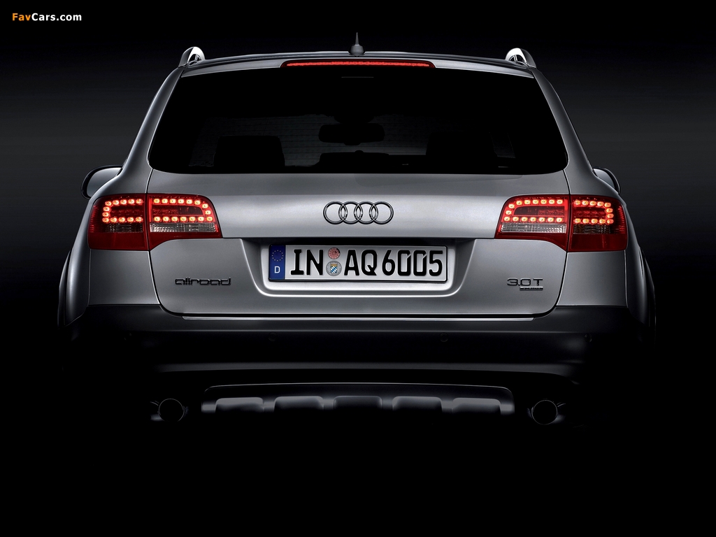 Audi A6 Allroad 3.0T quattro (4F,C6) 2008–11 wallpapers (1024 x 768)