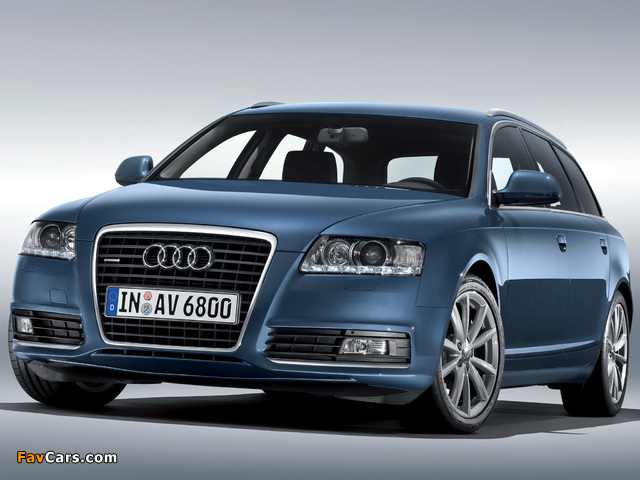 Audi A6 2.8 quattro Avant (4F,C6) 2008–11 wallpapers (640 x 480)