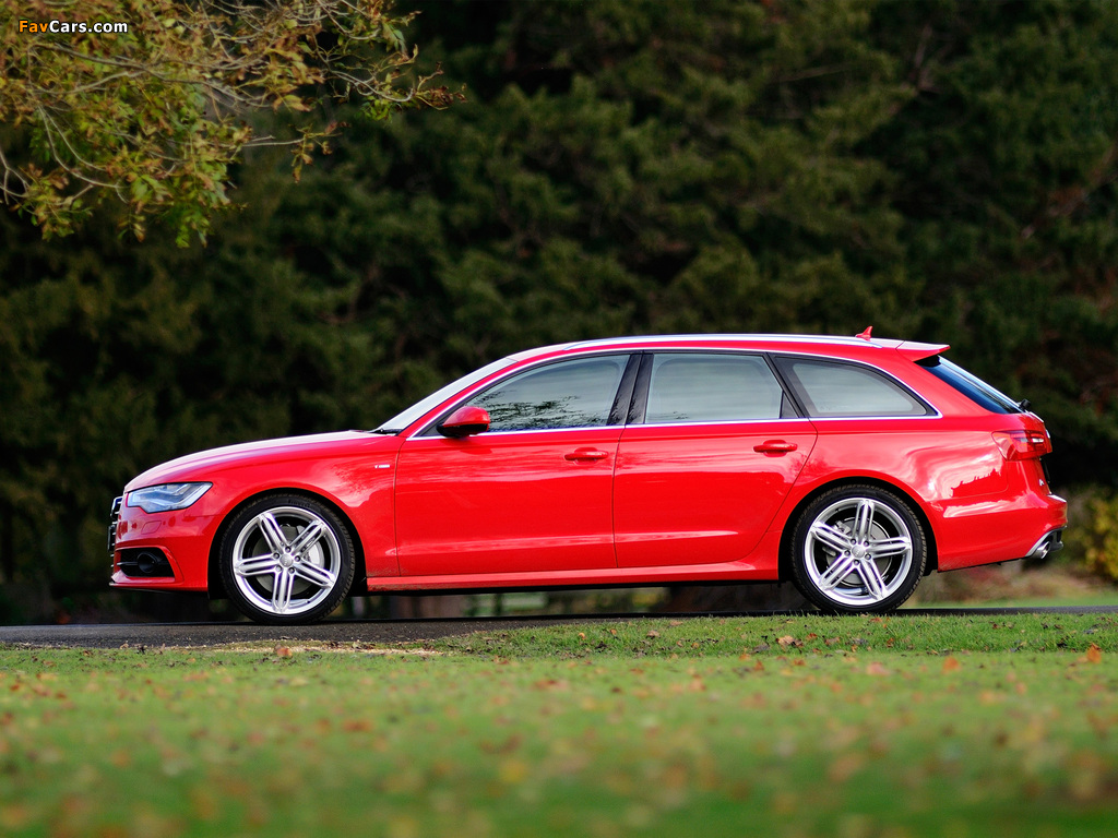 Audi A6 3.0 TDI S-Line Avant UK-spec (4G,C7) 2011 images (1024 x 768)