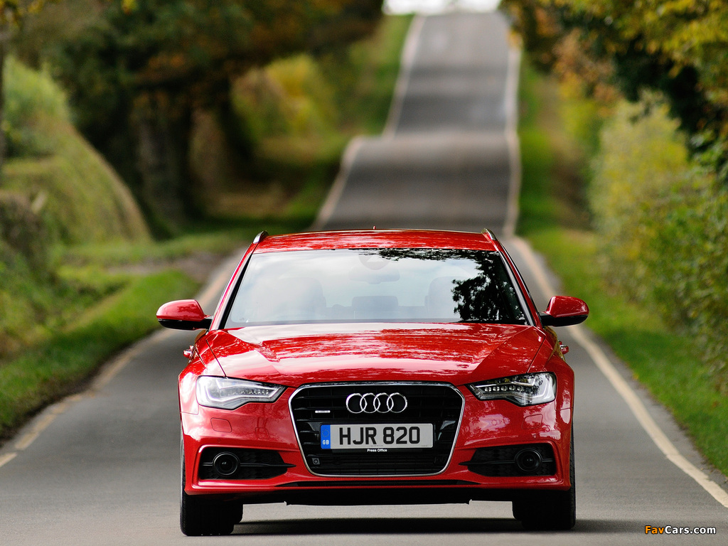 Audi A6 3.0 TDI S-Line Avant UK-spec (4G,C7) 2011 images (1024 x 768)