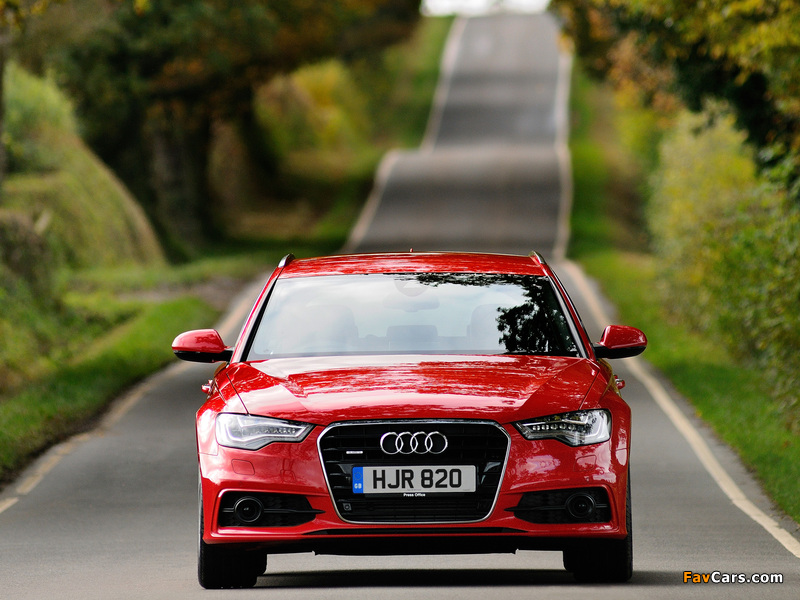 Audi A6 3.0 TDI S-Line Avant UK-spec (4G,C7) 2011 images (800 x 600)