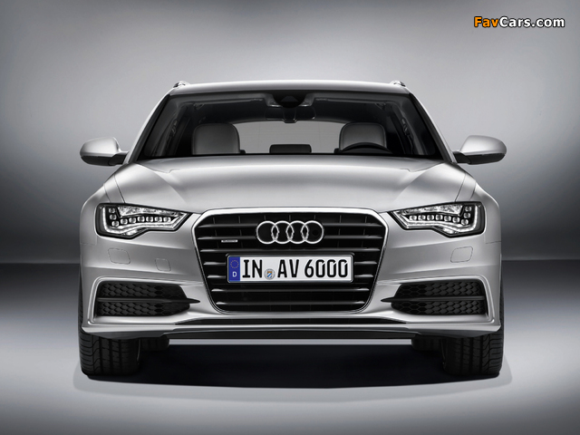 Audi A6 3.0T S-Line Avant (4G,C7) 2011 images (640 x 480)
