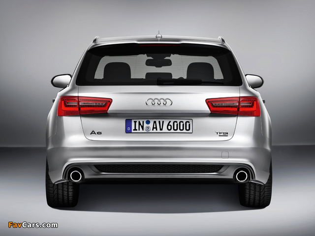 Audi A6 3.0T S-Line Avant (4G,C7) 2011 images (640 x 480)