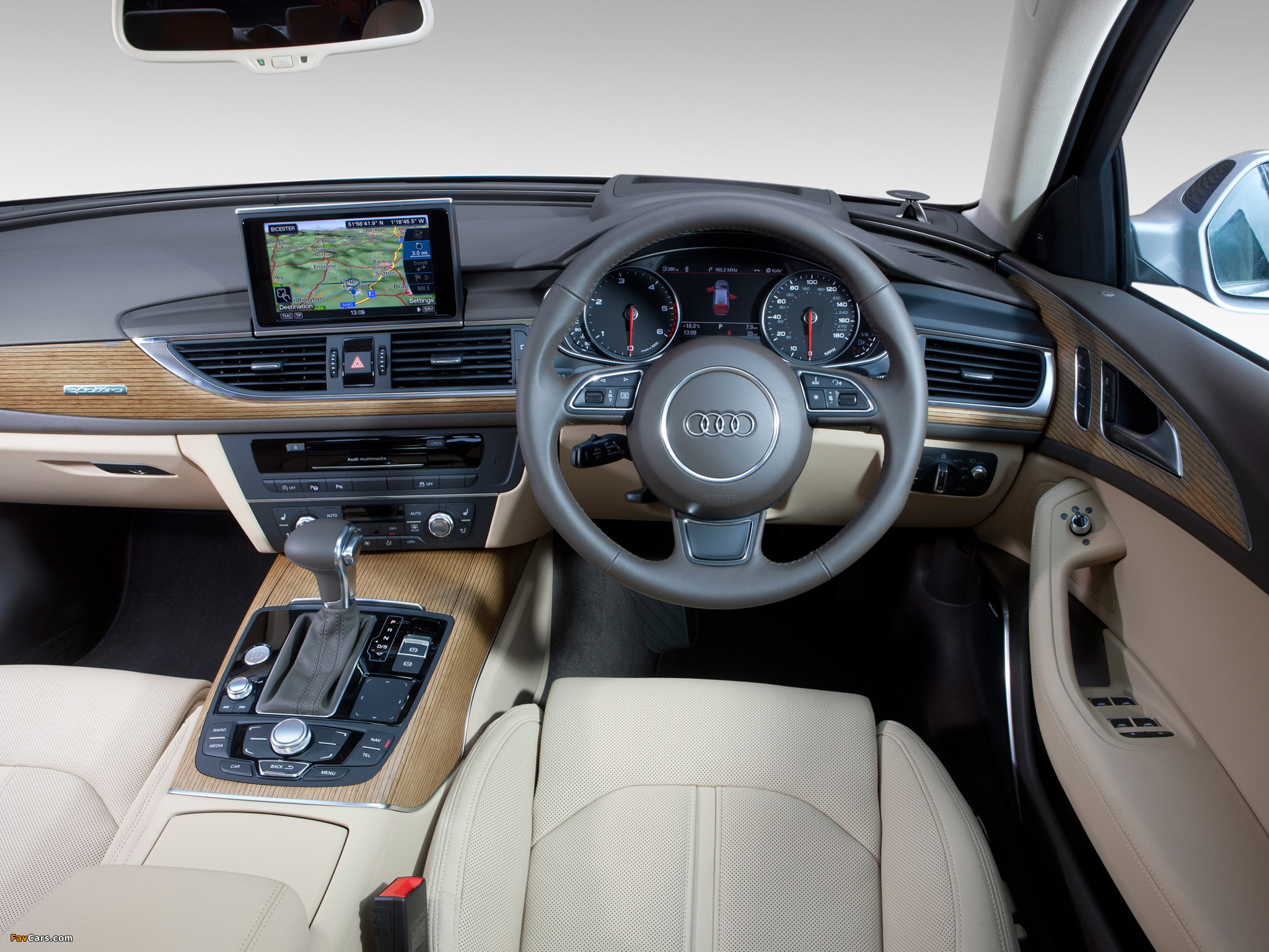 Audi A6 3.0 TDI S-Line Avant UK-spec (4G,C7) 2011 images (2048 x 1536)