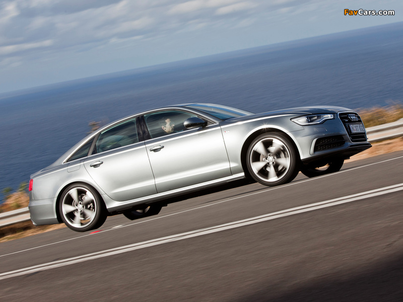 Audi A6 2.8T S-Line Sedan AU-spec (4G,C7) 2011 images (800 x 600)