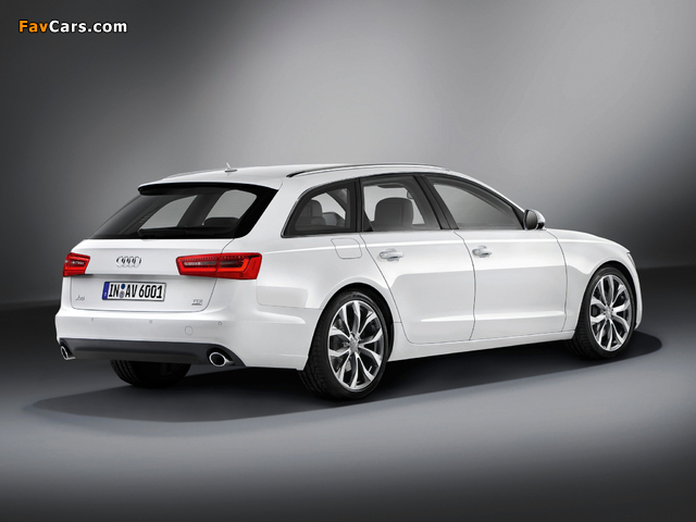 Audi A6 3.0 TDI Avant (4G,C7) 2011 images (640 x 480)