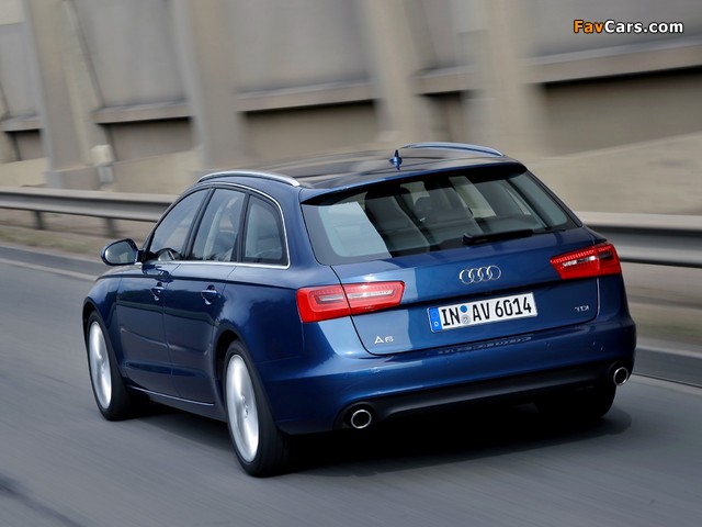 Audi A6 3.0 TDI Avant (4G,C7) 2011 images (640 x 480)