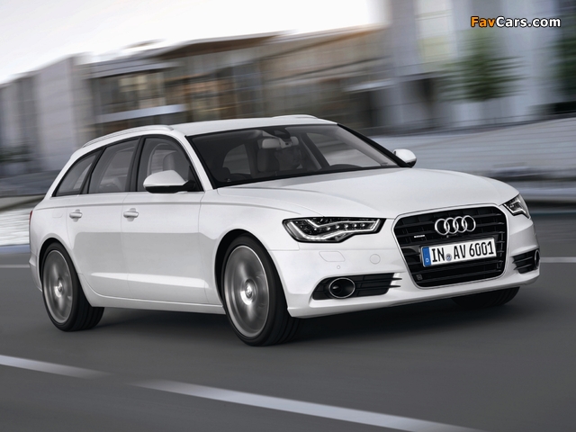 Audi A6 3.0 TDI Avant (4G,C7) 2011 images (640 x 480)