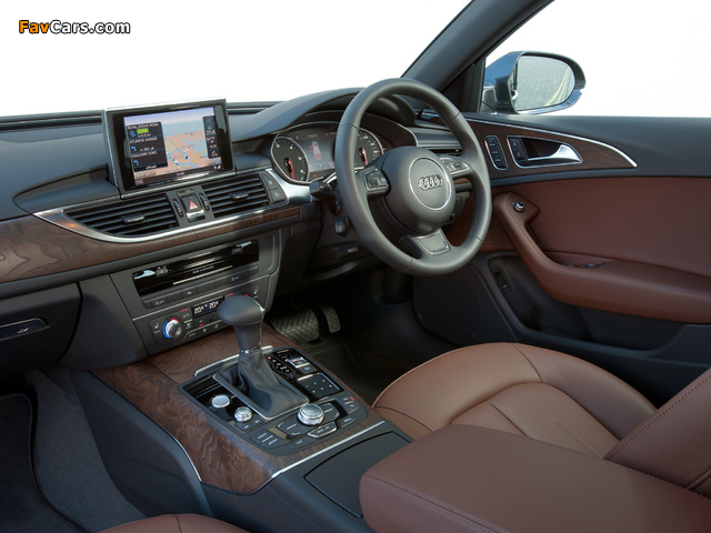 Audi A6 3.0 TDI Avant UK-spec (4G,C7) 2011 images (640 x 480)