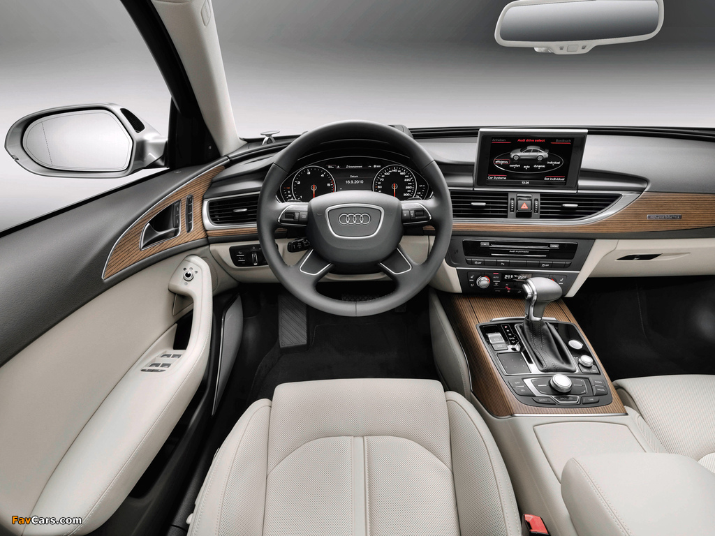 Audi A6 3.0 TDI Sedan (4G,C7) 2011 images (1024 x 768)
