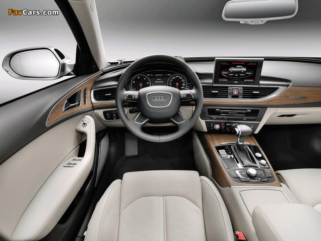 Audi A6 3.0 TDI Sedan (4G,C7) 2011 images (640 x 480)