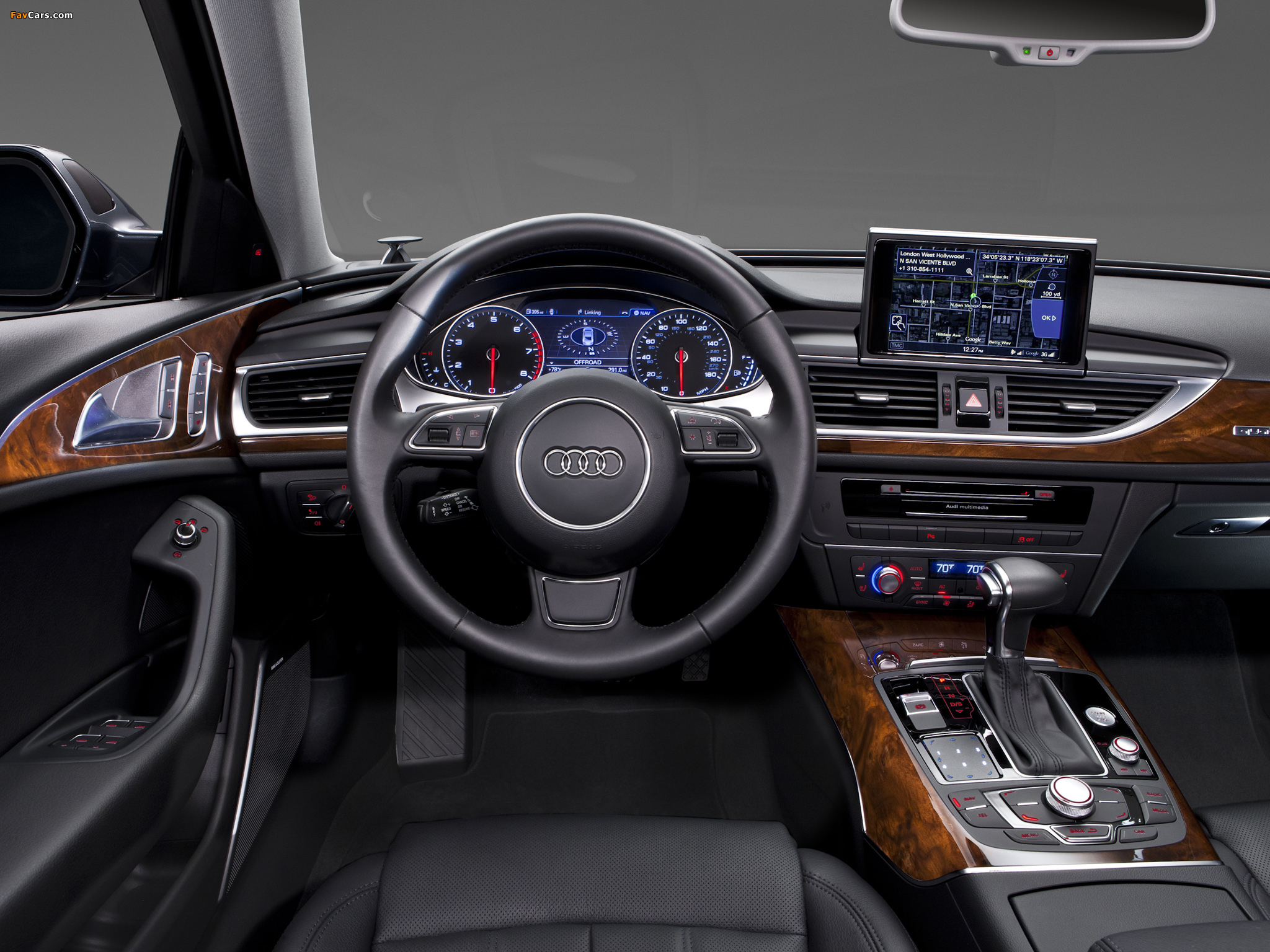 Audi A6 3.0T S-Line Sedan US-spec (4G,C7) 2011 images (2048 x 1536)