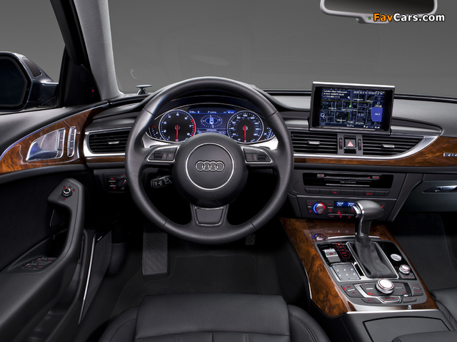 Audi A6 3.0T S-Line Sedan US-spec (4G,C7) 2011 images (640 x 480)