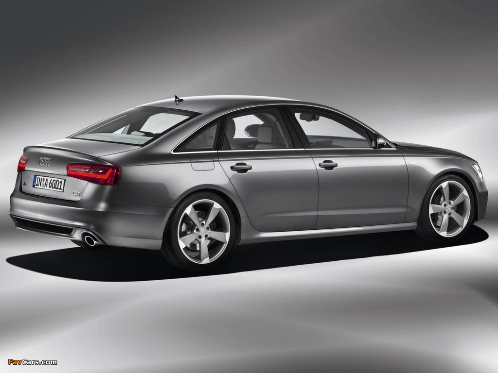 Audi A6 3.0T S-Line Sedan (4G,C7) 2011 images (1024 x 768)