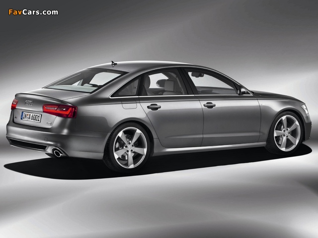 Audi A6 3.0T S-Line Sedan (4G,C7) 2011 images (640 x 480)