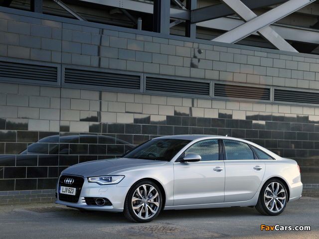Audi A6 3.0T Sedan UK-spec (4G,C7) 2011 images (640 x 480)