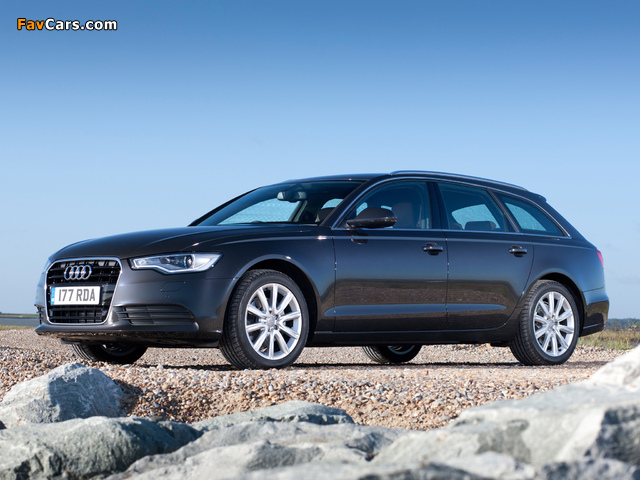 Audi A6 3.0 TDI Avant UK-spec (4G,C7) 2011 images (640 x 480)