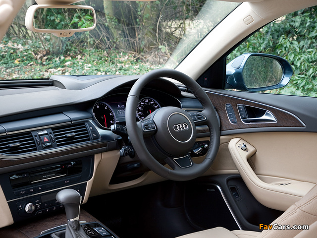 Audi A6 3.0 TDI Sedan UK-spec (4G,C7) 2011 photos (640 x 480)