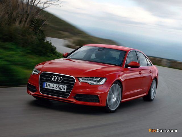 Audi A6 3.0T S-Line Sedan (4G,C7) 2011 photos (640 x 480)