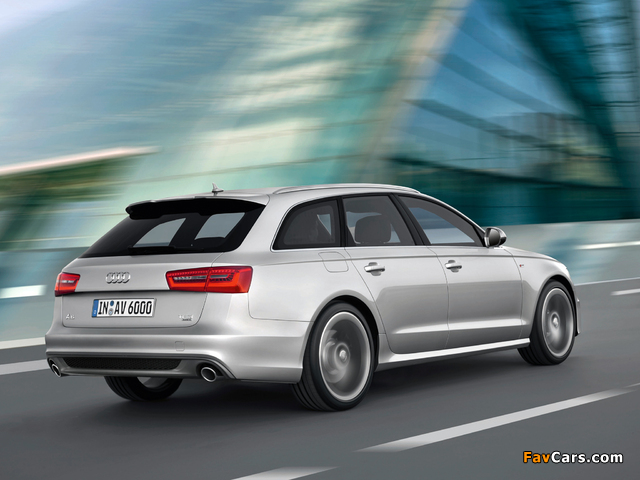 Audi A6 3.0T S-Line Avant (4G,C7) 2011 photos (640 x 480)