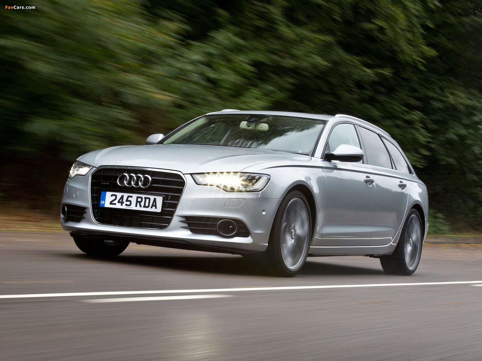 Audi A6 3.0 TDI Avant UK-spec (4G,C7) 2011 pictures (1600 x 1200)