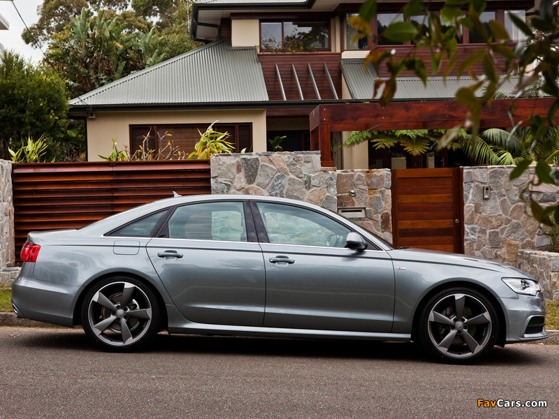 Audi A6 2.8T S-Line Sedan AU-spec (4G,C7) 2011 pictures (800 x 600)