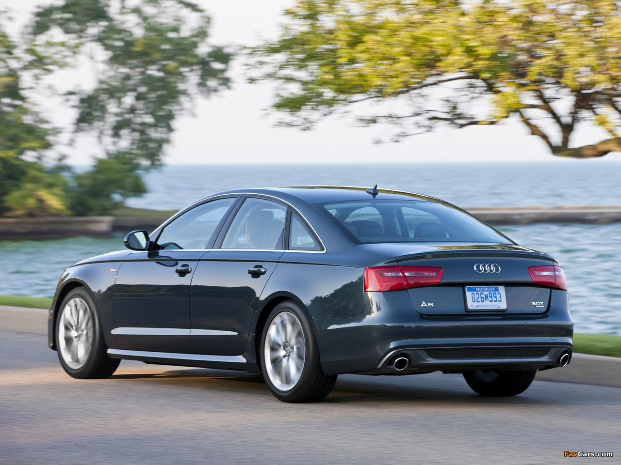 Audi A6 3.0T S-Line Sedan US-spec (4G,C7) 2011 wallpapers (1280 x 960)