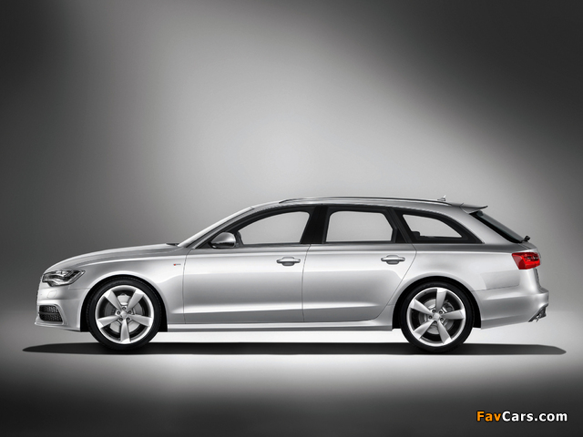Audi A6 3.0T S-Line Avant (4G,C7) 2011 wallpapers (640 x 480)