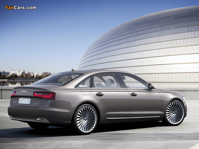 Audi A6 L e-tron Concept (4G,C7) 2012 images (640 x 480)