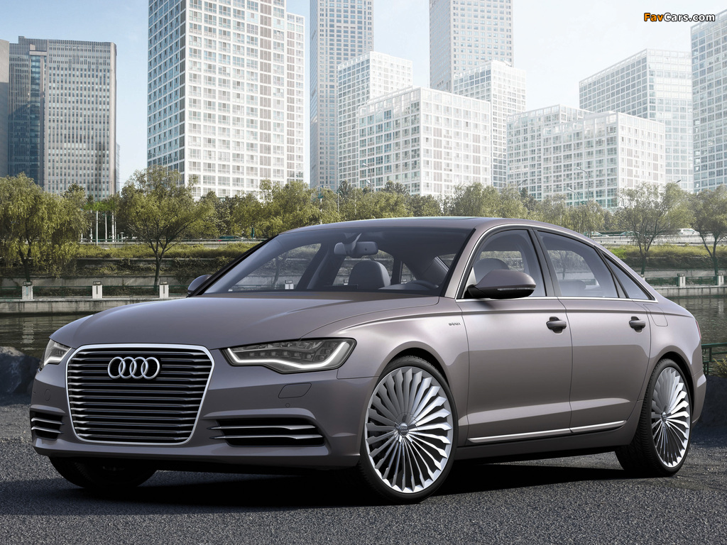 Audi A6 L e-tron Concept (4G,C7) 2012 photos (1024 x 768)