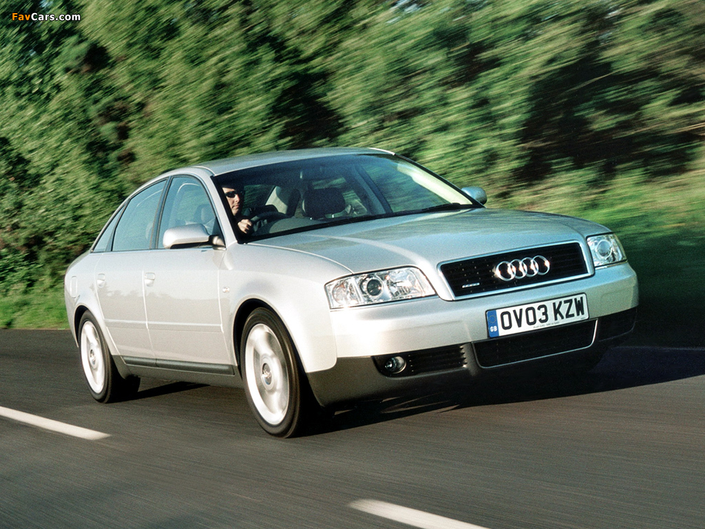 Images of Audi A6 Sedan UK-spec (4B,C5) 2001–04 (1024 x 768)