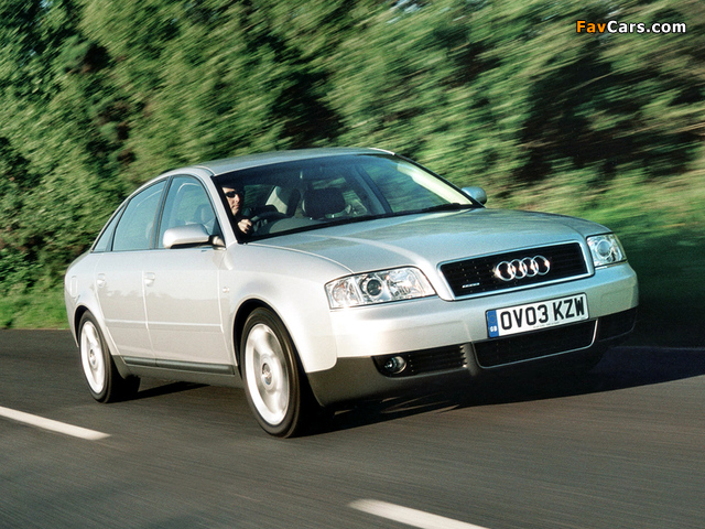 Images of Audi A6 Sedan UK-spec (4B,C5) 2001–04 (640 x 480)