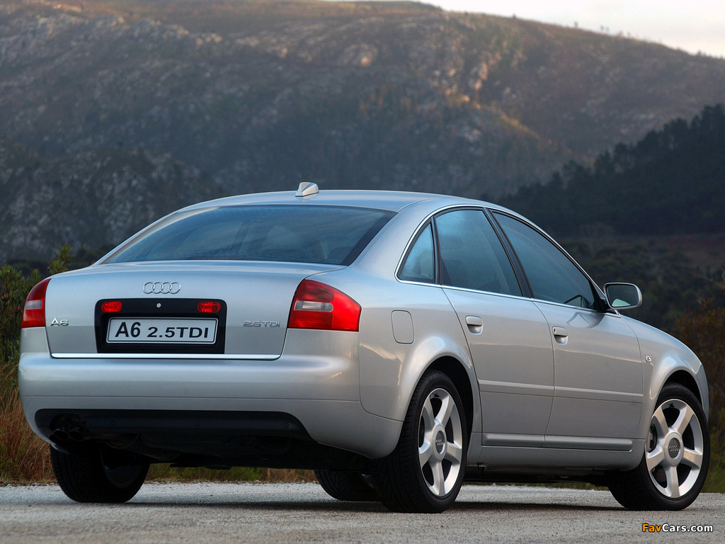 Images of Audi A6 2.5 TDI Sedan ZA-spec (4B,C5) 2001–04 (1024 x 768)