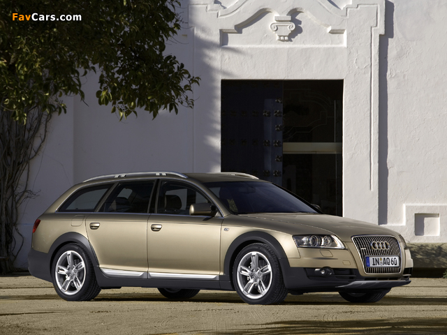 Images of Audi A6 Allroad 3.0 TDI quattro (4F,C6) 2006–08 (640 x 480)