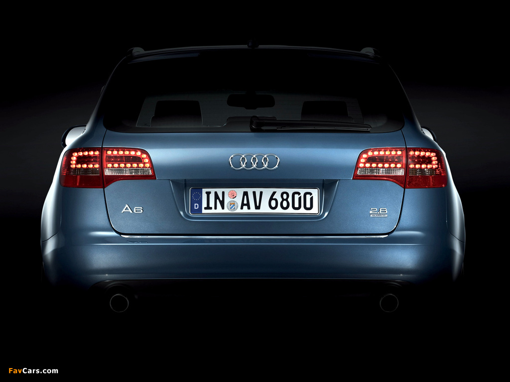 Images of Audi A6 2.8 quattro Avant (4F,C6) 2008–11 (1024 x 768)