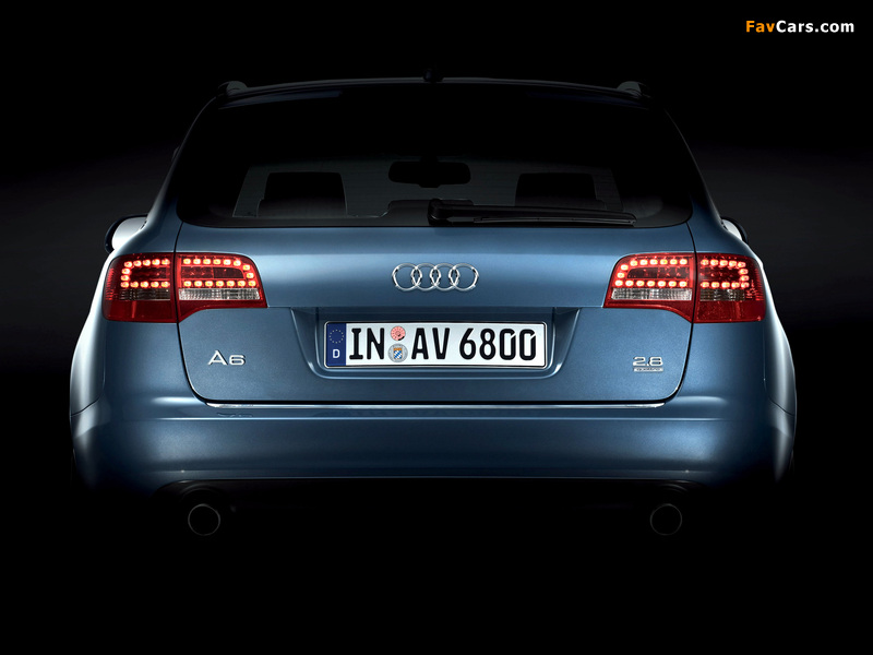 Images of Audi A6 2.8 quattro Avant (4F,C6) 2008–11 (800 x 600)