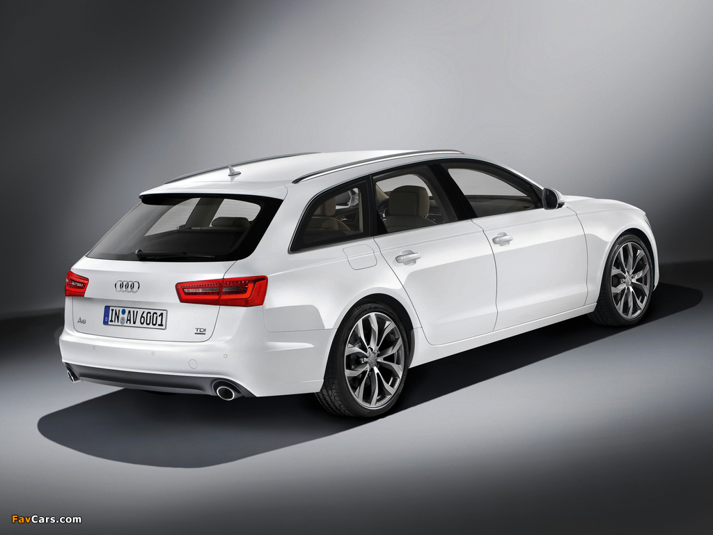 Images of Audi A6 3.0 TDI Avant (4G,C7) 2011 (1024 x 768)