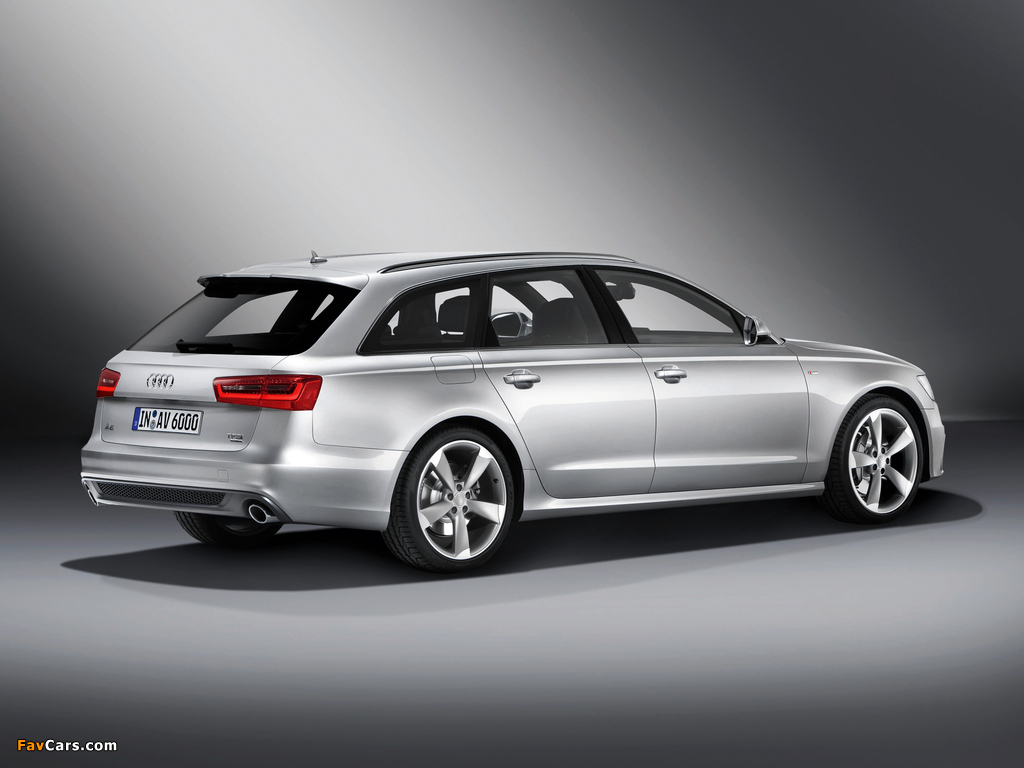 Images of Audi A6 3.0T S-Line Avant (4G,C7) 2011 (1024 x 768)