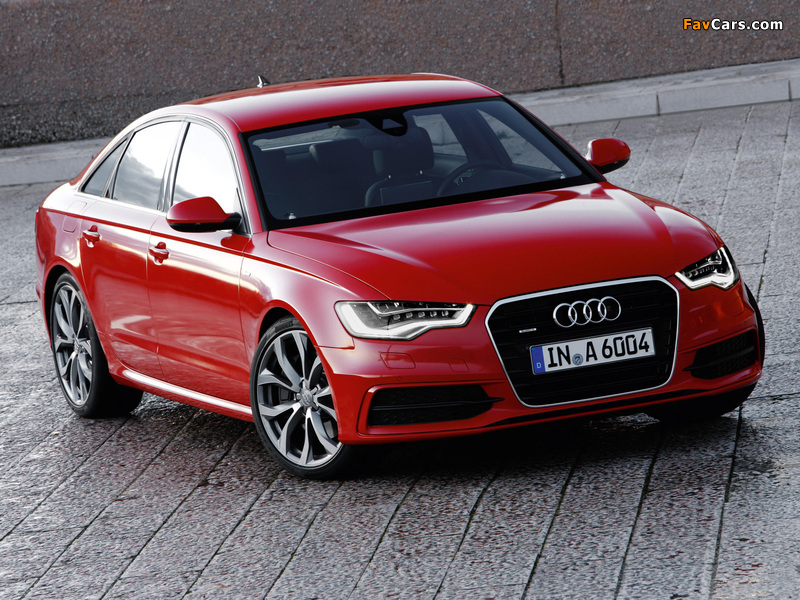 Images of Audi A6 3.0T S-Line Sedan (4G,C7) 2011 (800 x 600)