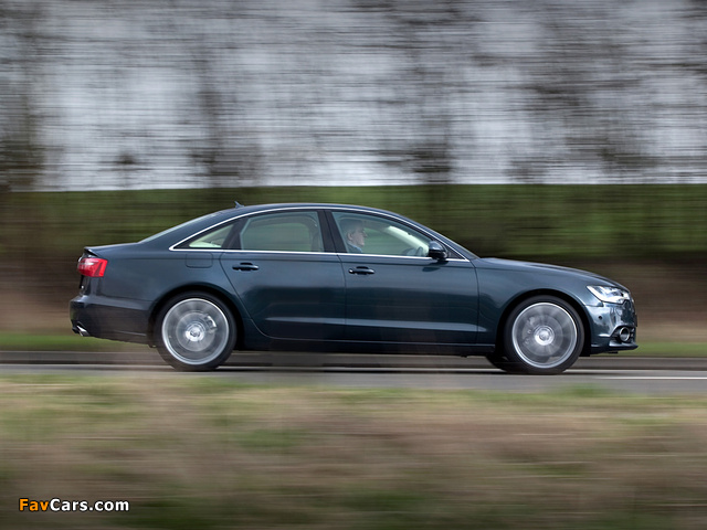 Images of Audi A6 3.0 TDI Sedan UK-spec (4G,C7) 2011 (640 x 480)