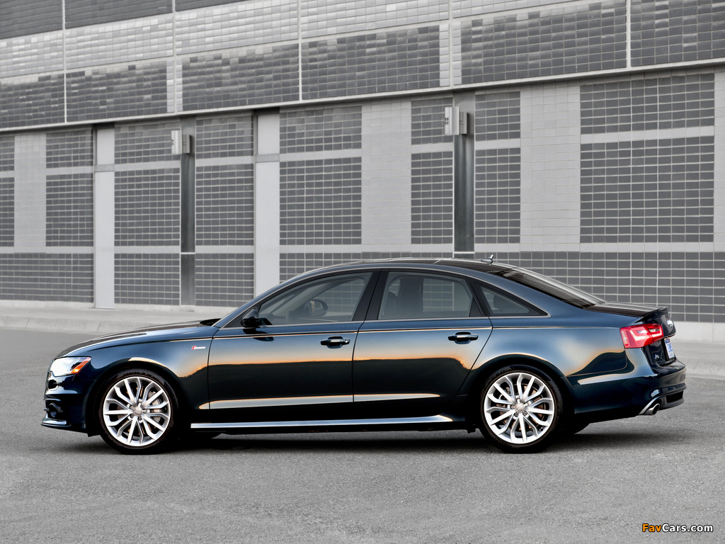 Images of Audi A6 3.0T S-Line Sedan US-spec (4G,C7) 2011 (1024 x 768)
