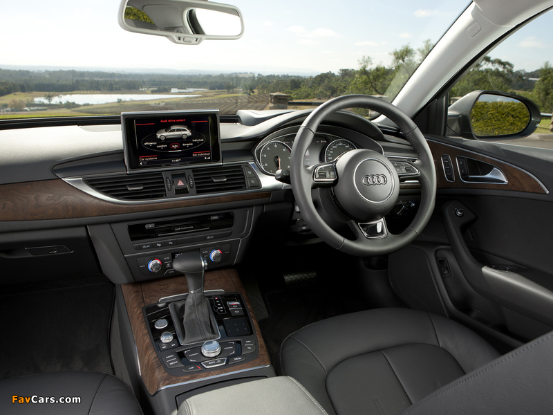 Images of Audi A6 2.0T Avant AU-spec (4G,C7) 2011 (800 x 600)