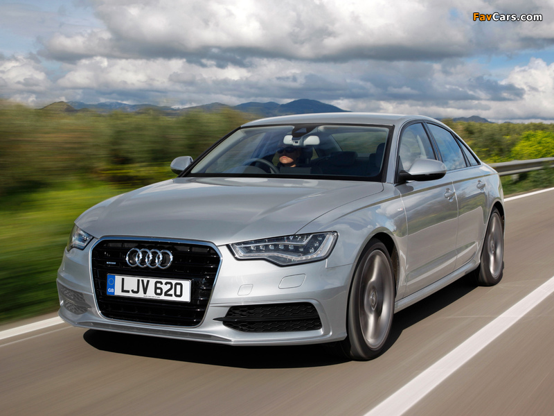 Images of Audi A6 3.0 TDI S-Line Sedan UK-spec (4G,C7) 2011 (800 x 600)